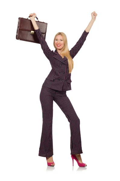 Mulher empresária no conceito de negócio — Fotografia de Stock