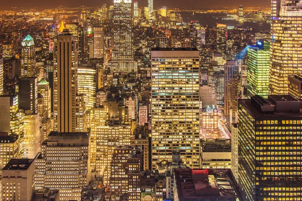Знаменитий хмарочосів Нью-Йорка — стокове фото