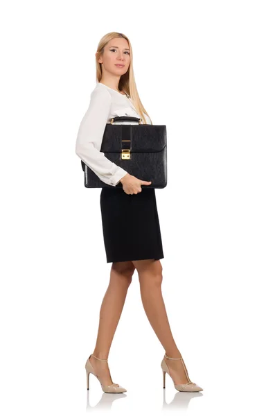 Woman businesswoman in business concept — Stock Photo, Image