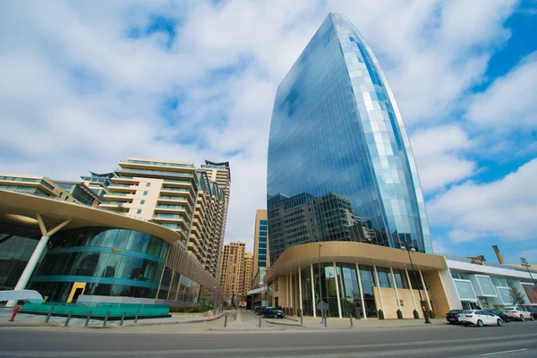 Budynek biurowy Baku portu — Zdjęcie stockowe