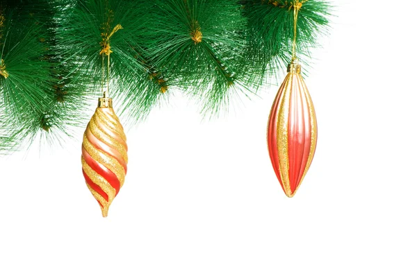 Christmas decoration isolated on the white — Stock Photo, Image