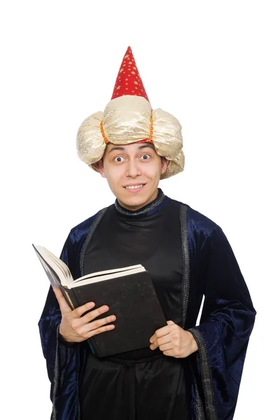 Grappige verstandig wizard — Stockfoto