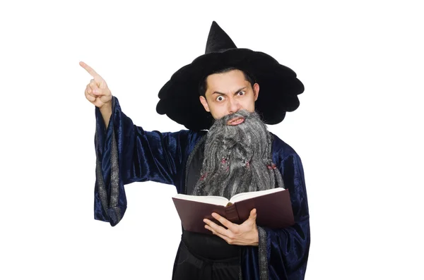 Grappige verstandig wizard — Stockfoto