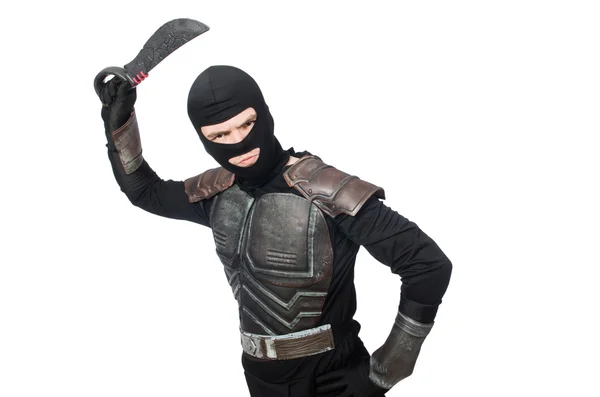 Ninja avec couteau — Photo