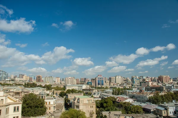 Vista de Bakú Azerbaiyán — Foto de Stock