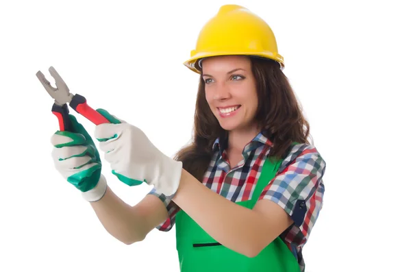 Industrial woman worker — Stock Photo, Image