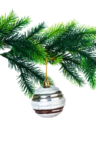 Christmas decoration isolated on the white Stock Image