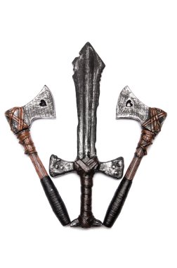 Bir hançer ve iki eksen