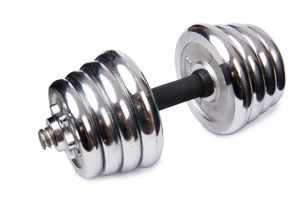 Dumbbells isolated on the white background — Stock Photo, Image