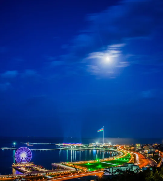 Hermosa vista de Bakú — Foto de Stock