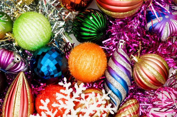 Decorazioni di Natale in concetto di vacanza festivo — Foto Stock