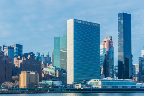 Waterfront view of New York city — Stock Photo, Image