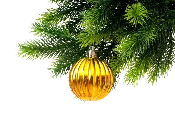 Christmas decoration isolated on the white Stock Picture