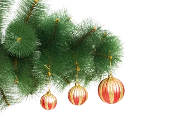 Christmas decoration isolated on the white — Stock Photo, Image