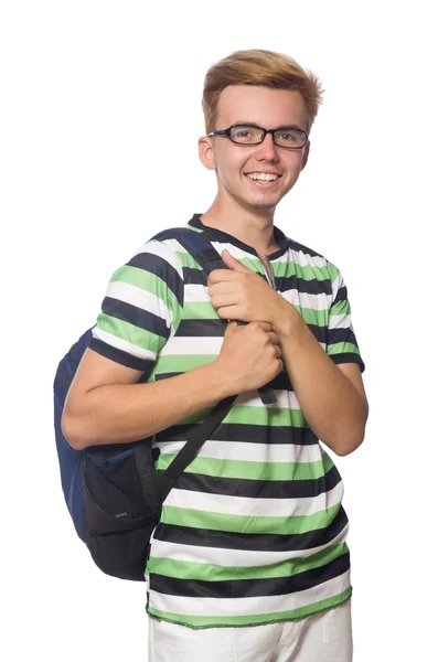 Junge Studentin mit Brille — Stockfoto