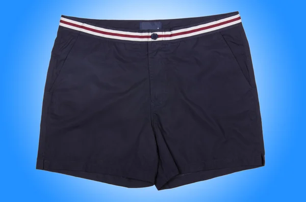 Manliga shorts isolerat på den vita bakgrunden — Stockfoto