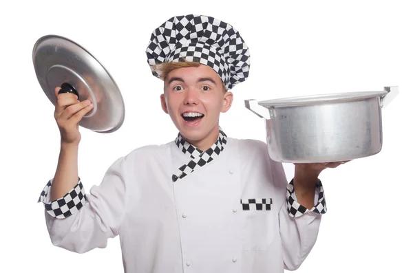 Funny male cook — Stock Photo, Image