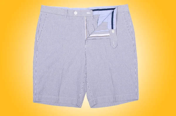 Manliga shorts isolerat på den vita bakgrunden — Stockfoto