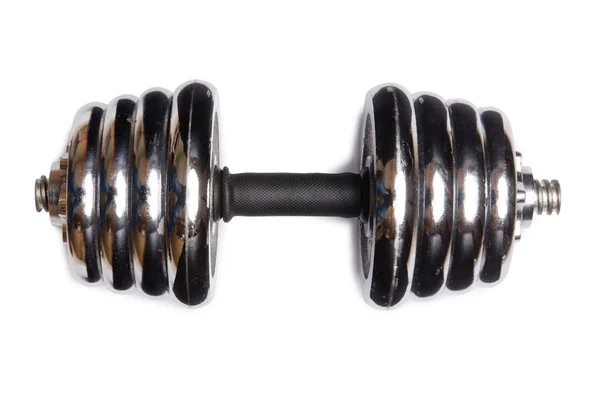 Dumbbells isolated on the white background — Stock Photo, Image