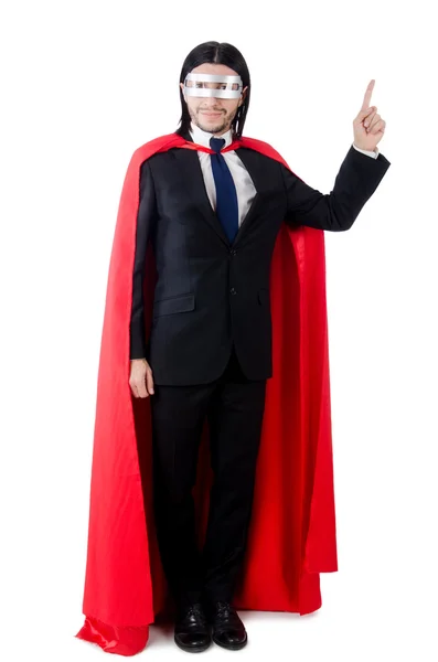 Man wearing red clothing in funny concept — Stock Photo, Image