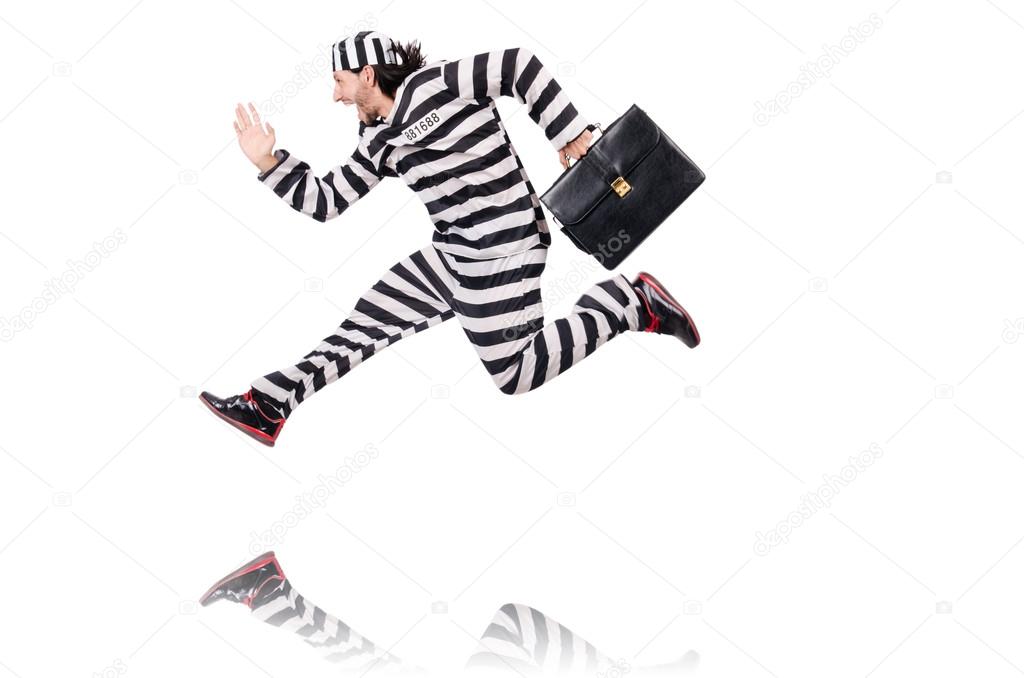 Prison inmate running