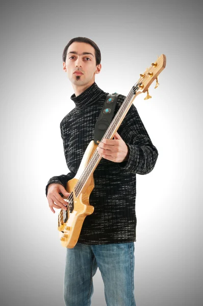 Young guitar player — Stock Photo, Image