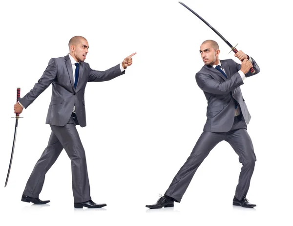 Two men fighthing — Stock Photo, Image