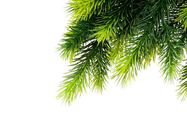 Albero di Natale isolato sullo sfondo bianco — Foto Stock