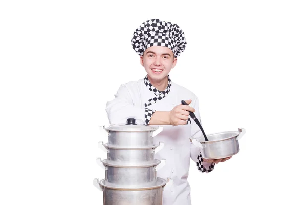 Cocinero masculino divertido —  Fotos de Stock