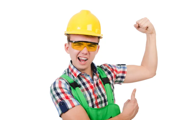 Industrial worker in helmet — Stock Photo, Image