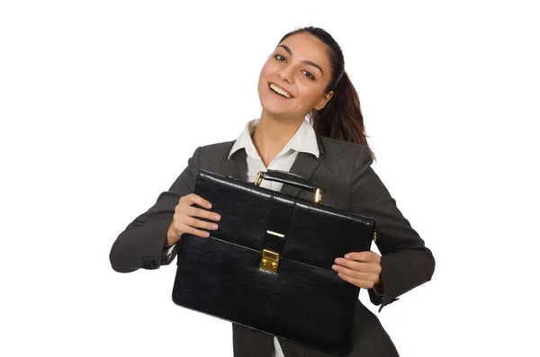 Woman businesswoman in business concept — Stock Photo, Image