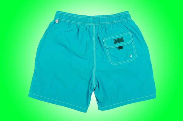 Pantalones cortos masculinos aislados en el fondo blanco —  Fotos de Stock