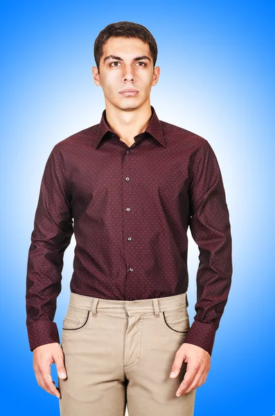 Modello maschile con camicia — Foto Stock
