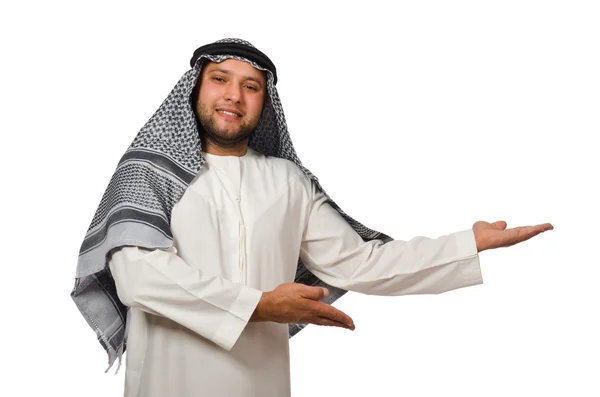 Konsep dengan arab man — Stok Foto