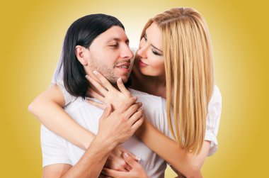 Aşık bir adam ve kadın