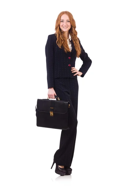 Businesswoman in business concept — Stock Photo, Image