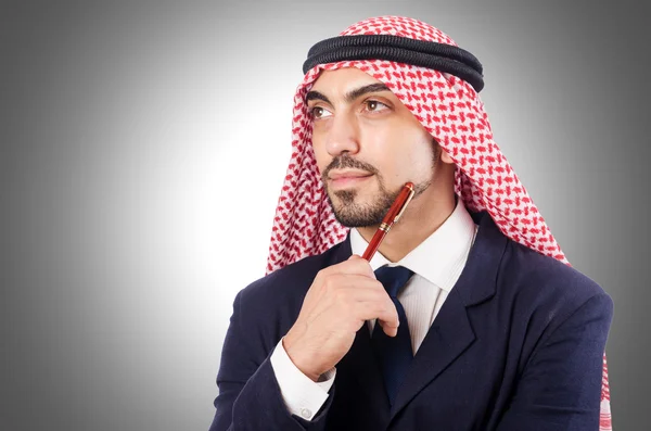 Arabské obchodní muž — Stock fotografie