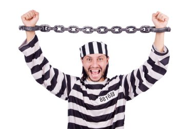 Hapishane tutuklu beyaz