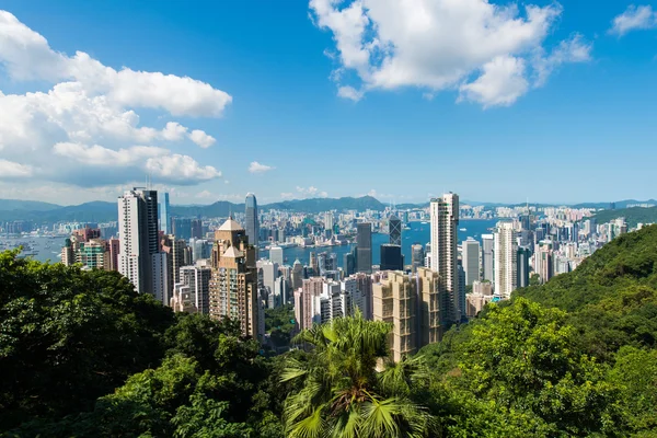 日中の香港の景色 — ストック写真