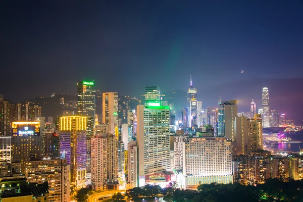 Вид на Гонконг — стоковое фото