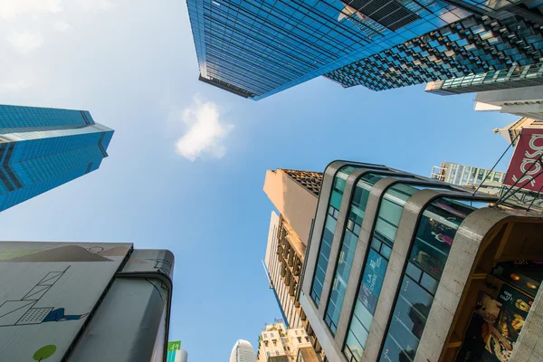 Grattacieli alti, Hong Kong — Foto Stock