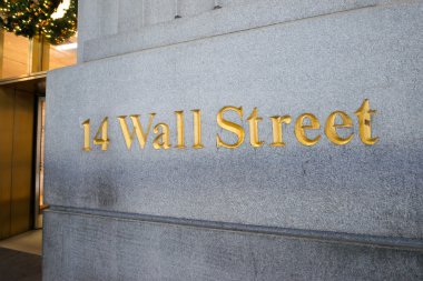 Wall Street 'te bir imza.
