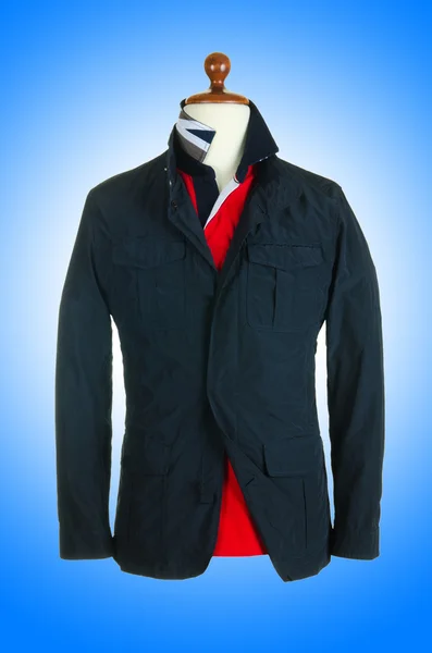 Stylish blue jacket — Stock Photo, Image