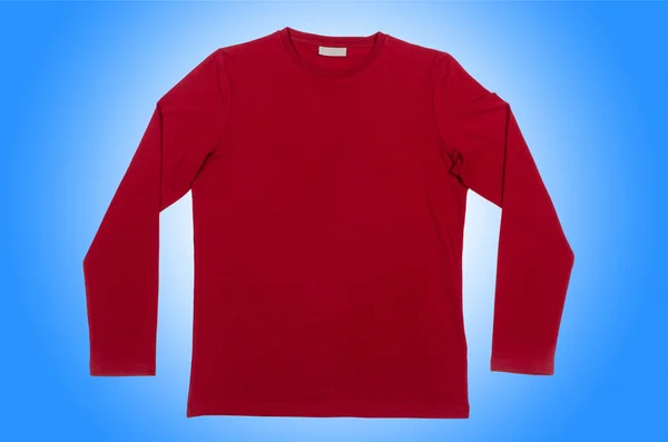 Camisola masculina vermelha — Fotografia de Stock