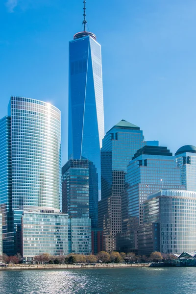 Panorama del centro di Manhattan — Foto Stock