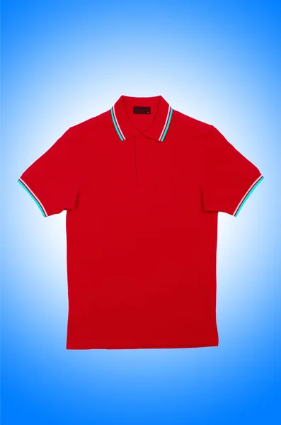 Manliga Red t-shirt — Stockfoto