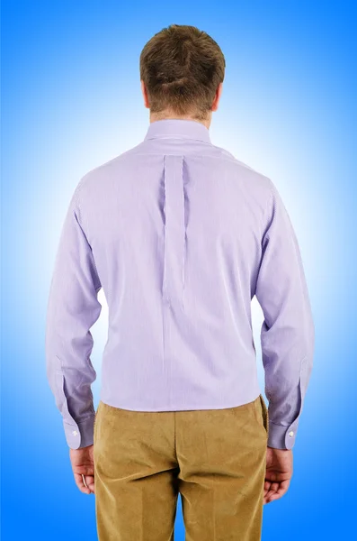 Male model with shirt — Stock Photo, Image