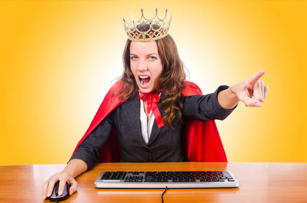 Office business queen — Stock Photo, Image