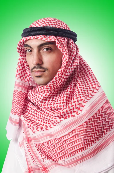 Diversity concept with arab — Stock Photo, Image