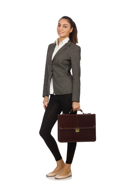 Woman businesswoman in business concept — Stock Photo, Image